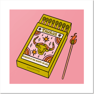 Taurus Matchbox Posters and Art